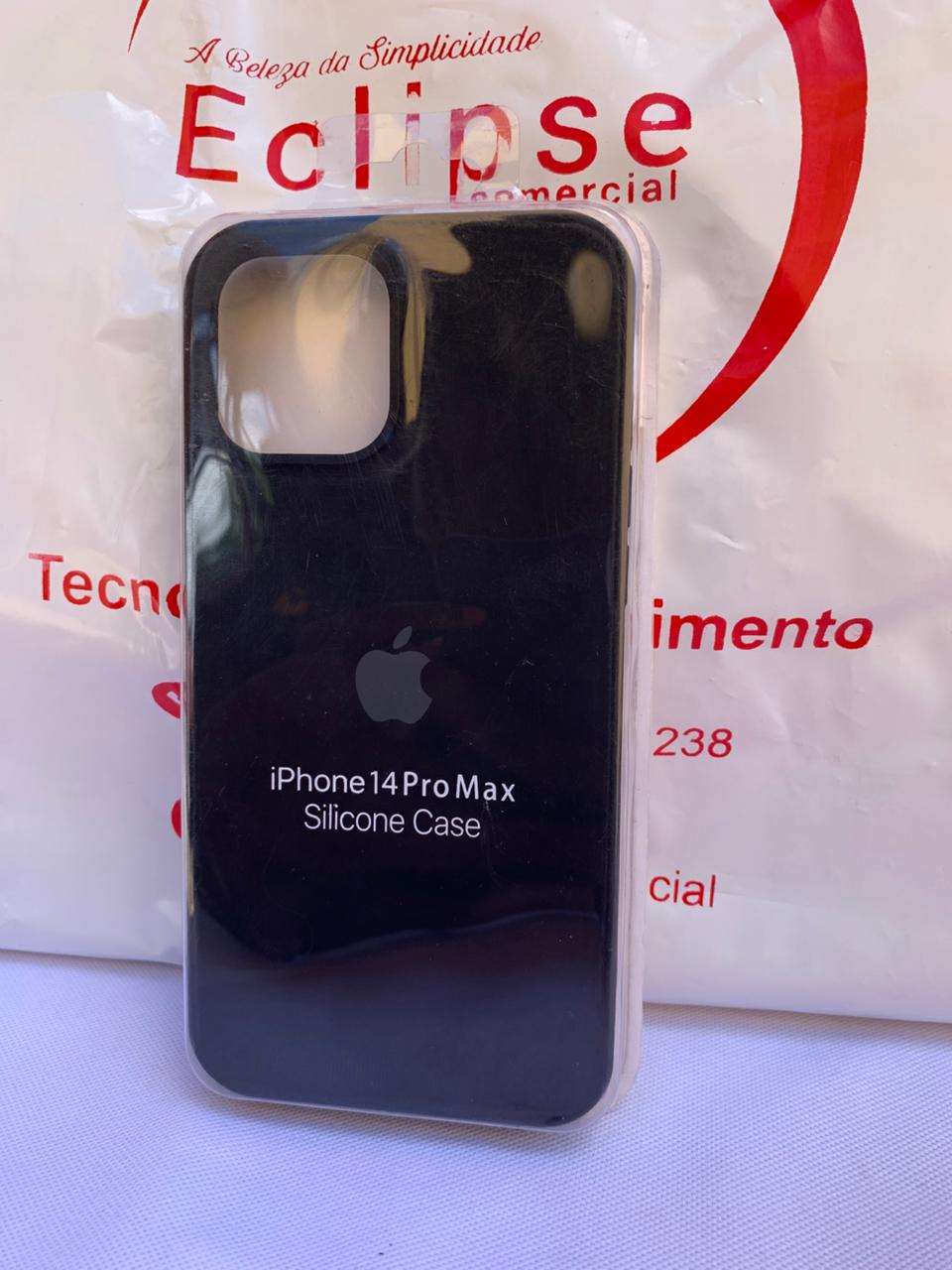 CAPA DE SILICONE DO IPHONE 14 PRO MAX
